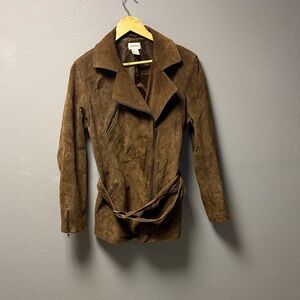 Together Brown Leather Jacket